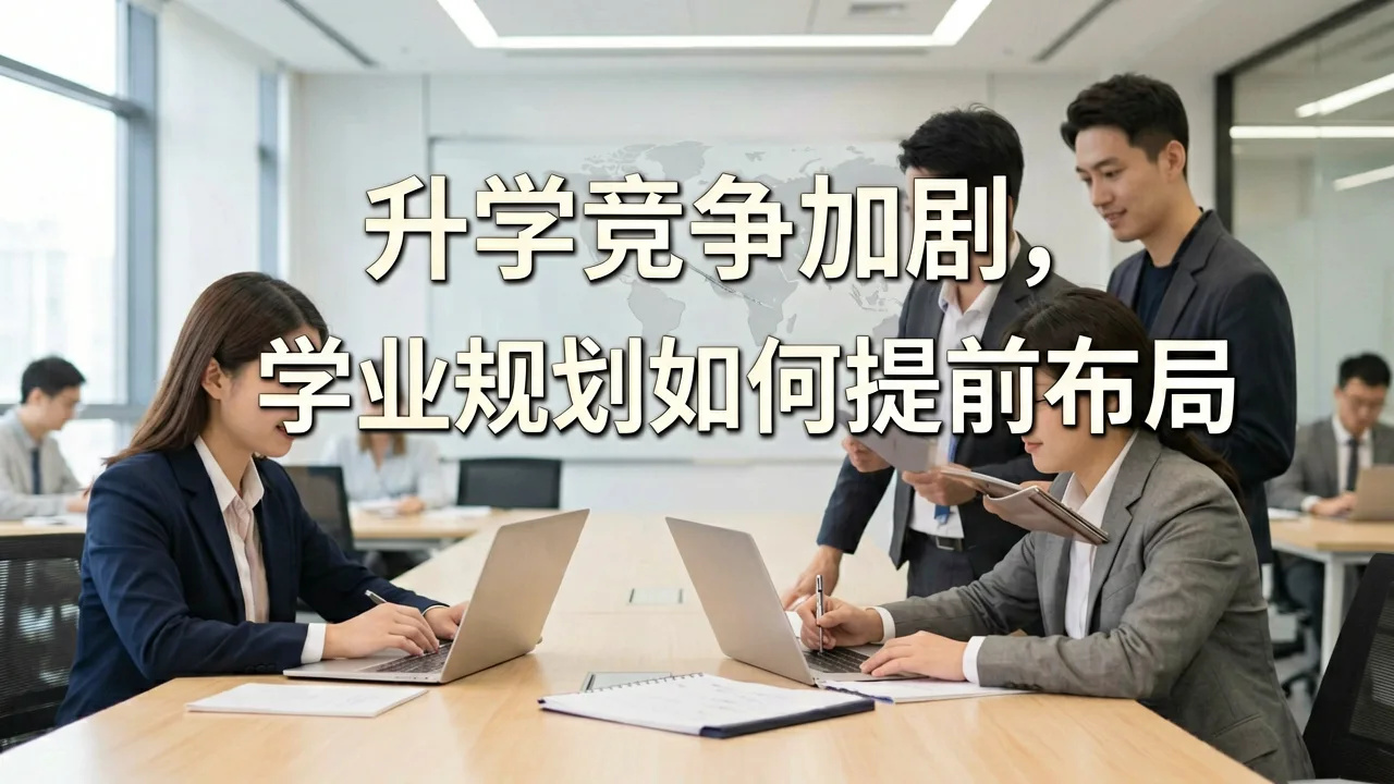 升学竞争加剧，学业规划如何提前布局